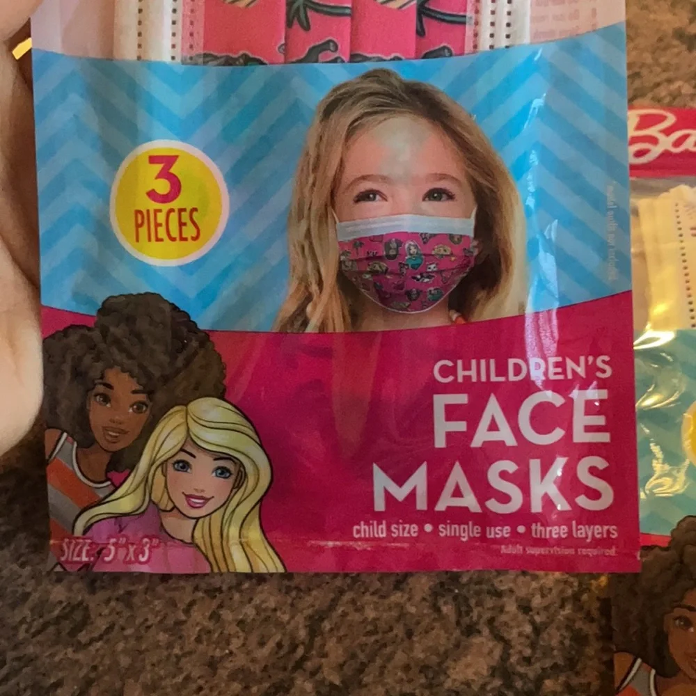 Barbie Single Use Mask